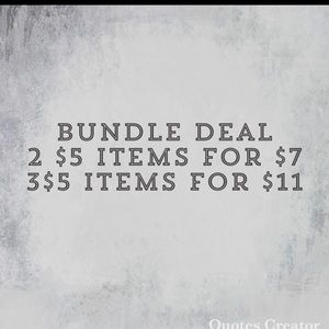 Bundle deals